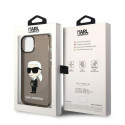 Karl Lagerfeld KLHCP14MHNIKTCK iPhone 14 Plus / 15 Plus 6.7" black/black hardcase Ikonik Karl Lagerf