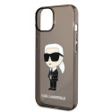 Karl Lagerfeld KLHCP14MHNIKTCK iPhone 14 Plus / 15 Plus 6.7" black/black hardcase Ikonik Karl Lagerf