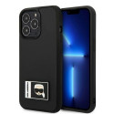 Karl Lagerfeld KLHCP13L3DKPK iPhone 13 Pro / 13 6.1" black/black hardcase Ikonik Patch Karl Lagerfeld KLHCP13L3DKPK iPhone 13 Pro / 13 6.1" black/black hardcase Ikonik Patch