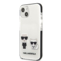 Karl Lagerfeld KLHCP13STPEKCW iPhone 13 mini 5.4" hardcase white/white Karl&Choupette