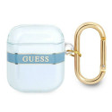 Guess GUA2HHTSB AirPods 1/2 cover blue/blue Strap Collection