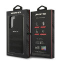 AMG AMHCS22MGSEBK S22+ S906 black/black hardcase Leather Debossed Lines