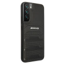 AMG AMHCS22MGSEBK S22+ S906 black/black hardcase Leather Debossed Lines