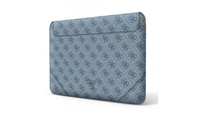 Guess Sleeve GUCS14P4TB 13/14" sinine 4G Uptown Triangle logo