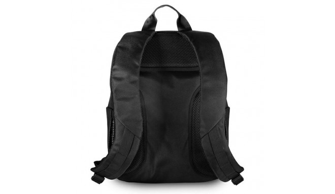 BMW BMBPCO15CAPRBK backpack 16" black Carbon Red Stripe