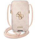 Guess Bag GUPHL4GMGPI 6.7" pink hardcase 4G Big Metal Logo