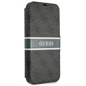Guess GUBKP13S4GDGR iPhone 13 mini 5.4" gray/gray book 4G Stripe