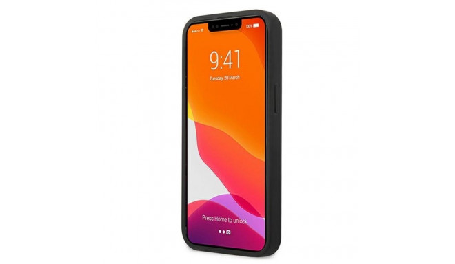 Karl Lagerfeld KLHCP13SPKMB iPhone 13mini 5.4" sinine kõvakaaneline nahk Ikonik Karl`s Head Me