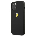 Ferrari FESSIHCP13MBK iPhone 13 / 14 / 15 6.1" black/black hardcase Silicone