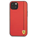 Ferrari FESAXHCP13SRE iPhone 13 mini 5.4" red/red hardcase On Track Carbon Stripe