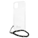 Guess GUHCP13SKPSBK iPhone 13 mini 5.4" Transparent hardcase Black Pearl