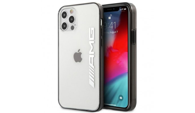 AMG AMHCP12LAESLBK iPhone 12 Pro Maxtransparent hardcase Metallic Painted