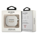 Guess GUA3SGGEH AirPods 3 cover white/white Silicone Glitter