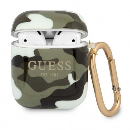 Guess GUA2UCAMA AirPods cover khaki Camo Collection