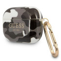 Guess GUAPUCAMG AirPods Pro cover black/black Camo Collection