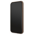 Guess GUHCN614GDBR iPhone 11 / Xr 6.1" brown/brown hardcase 4G Stripe