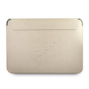 Guess Sleeve GUCS13PUSASLG 13" gold/gold Saffiano Script