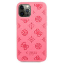 Guess GUHCP12LLSPEFU iPhone 12 Pro Max 6.7" fuchsia/fuchsia hard case Peony Collection