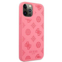 Guess GUHCP12LLSPEFU iPhone 12 Pro Max 6.7" fuchsia/fuchsia hard case Peony Collection