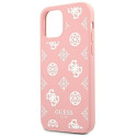 Guess GUHCP12LLSPEWPI iPhone 12 Pro Max 6.7" pink/pink hard case Peony Collection