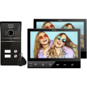 VIDEO DOORBELL EURA VDP-80C5 2-family, black