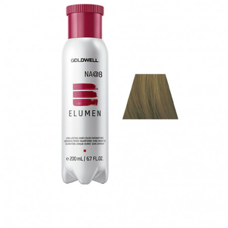 GOLDWELL ELUMEN long lasting hair color oxidant free #NA@8 200 ml