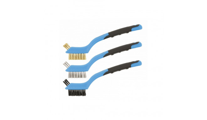 Harjade komplekt 3tk(teras,messing,nailo