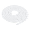 QOLTEC 52263 Qoltec Cable organizer 16mm 10m White