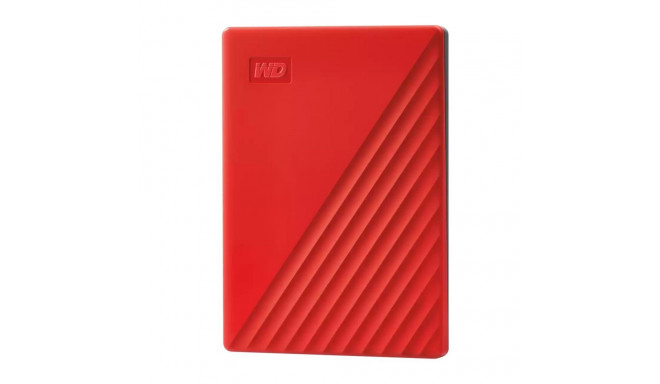 External HDD|WESTERN DIGITAL|My Passport|2TB|USB 2.0|USB 3.0|USB 3.2|Colour Red|WDBYVG0020BRD-WESN