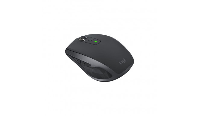 Logitech MX Anywhere 2S Wireless Mouse, RF Wireless + Bluetooth, 4000 DPI, Graphite