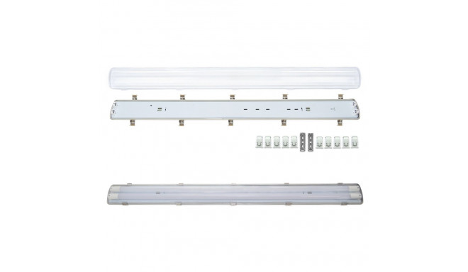 Oprawa hermetyczna przemysłowa ip65 led 1x120cm t8 g13 jednostronnie zasilana