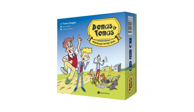 BOARD GAME DOM AND TOM SCHOOL DETECTIVES