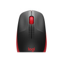 Optical mouse Logitech M190 red