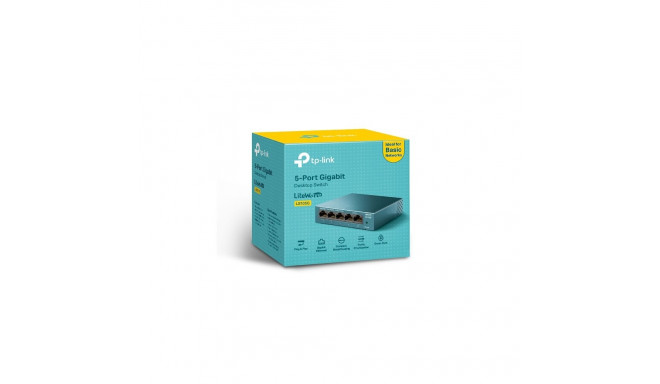 TP-Link LS105G LiteWave 5-portine gigabit lauaarvuti lüliti 5 gigabit RJ45 porti