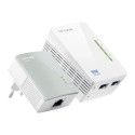 TP-LINK | Powerline Adapters Kit | TL-WPA4220 KIT | 10/100 Mbit/s | Ethernet LAN (RJ-45) ports 2 | 8