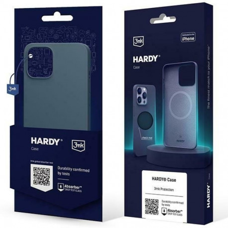3MK Hardy Case iPhone 15 Pro 6.1" royal blue MagSafe