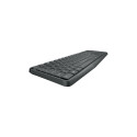 Logitech MK235 keyboard Mouse included USB QWERTY US International Grey