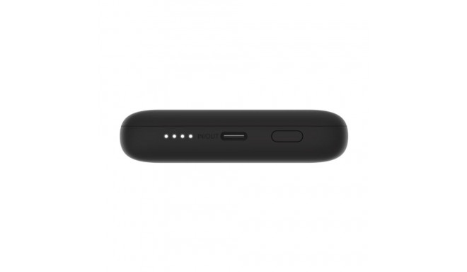 Belkin BOOST CHARGE Plus akupank 10000 mAh integreeritud LTG ja USB-C kaablitega must