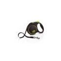 Jalutusrihm flexi Black Design M Lint 5m roheline