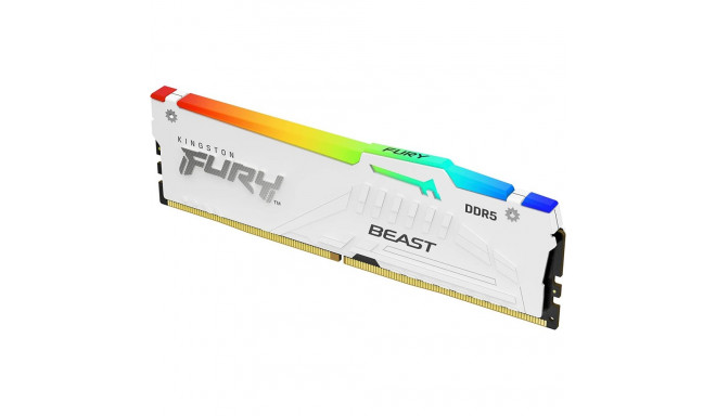 Kingston RAM Fury 64GB DDR5-5600 Kit (white KF556C36BWEAK2-64 Beast RGB XMP EXPO)