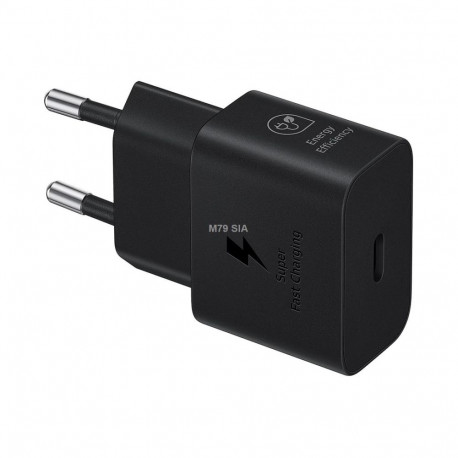 Samsung seinalaadija PD 45W Type-C uus kaabliga, must