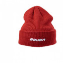 Bauer Team Ribbed Touque SR 1063361 Winter Hat (czarny)