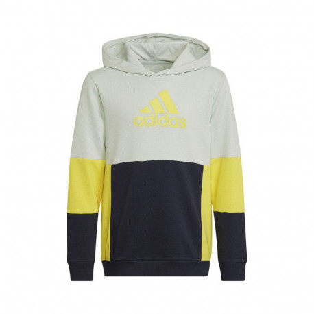 Adidas Colourblock Hoodie Jr HN8567 sweatshirt (128cm)