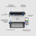 "L HP LaserJet Tank 1504w S/W-Laserdrucker 22 S./Min. USB WiFi WiFi Direct"