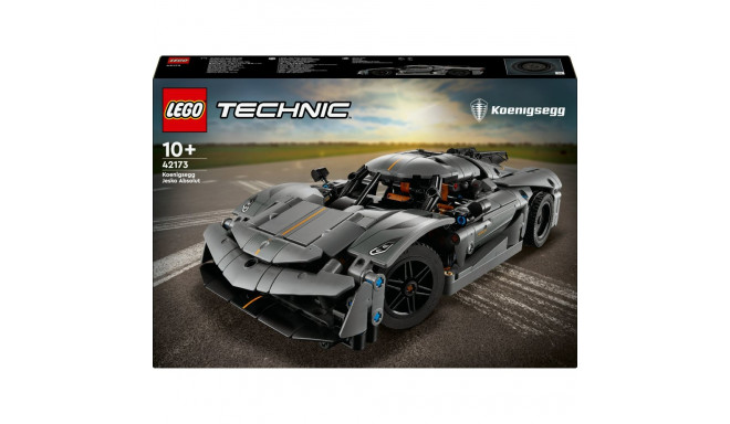 "LEGO Technic Koenigsegg Jesko Absolut Supersportwagen in Grau 42173"