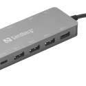 "Sandberg 136-45 USB-C 13-in-1 PD 100W TravelDock"