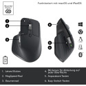 "Logitech Master Series MX MASTER 3S ergonomisch graphite"