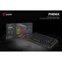 Keyboard Phenix ABS Red Savio