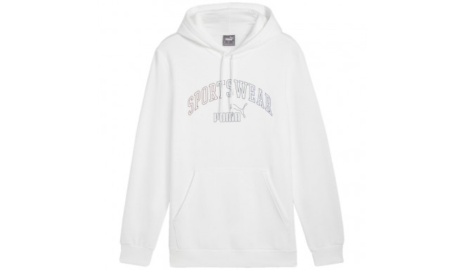 Bluza męska Puma Ess+ Logo LAB Gradient Hoodie FL biała 681775 02 XL