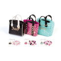 MAKE IT REAL Juicy Couture 3 handbag and bracelet large set